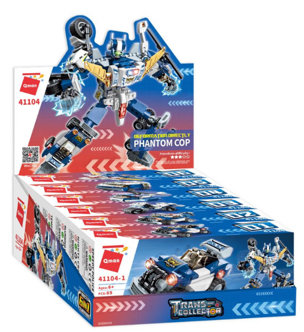 41104 Qman Trans-Collector Phantom Cop 6 in 1
