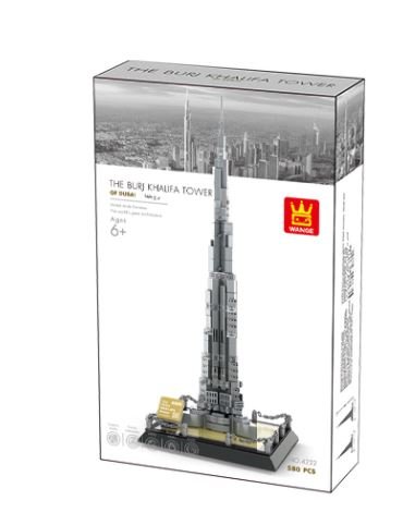 Wange 4222 Architect-Set The Burj Khalifa Tower Dubai 580 Teile