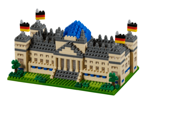 KNOLLIS Reichstag Berlin by BRIXIES Artikel-Nr. 200136