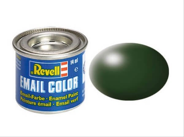 REVELL 32363 dunkelgrün, seidenmatt RAL 6020 14 ml-Dose