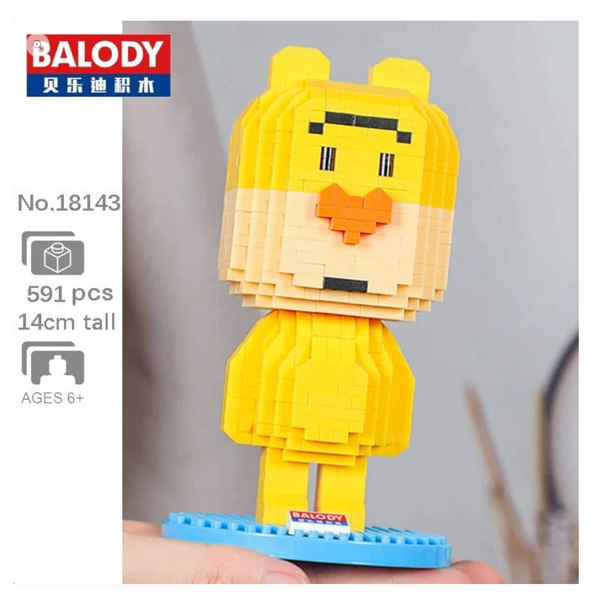 18143 Balody Löwe (Nannoblocks)