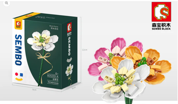 601233-C Sembo Magnolie Pink