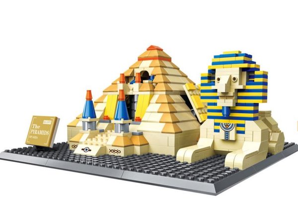 Wange 4210 Architect-Set The Great Pyramids - Pyramiden von Gizeh 622 Teile 
