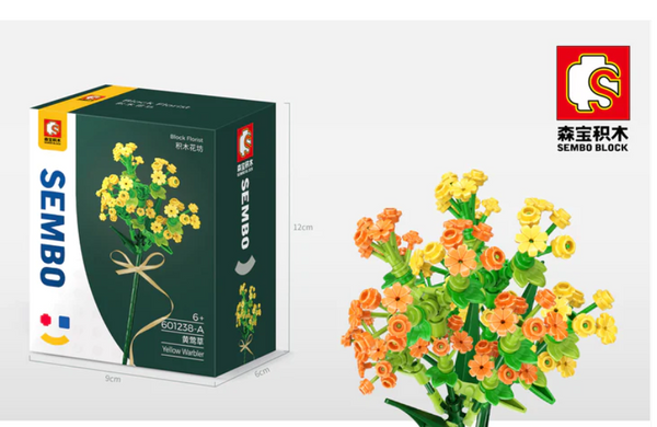 601238-A Sembo gelbe Sommerblume