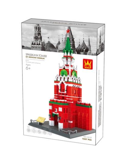 Wange 5219 Architect-Set The Spasski Tower Kremlin Moskau 1047 Teile