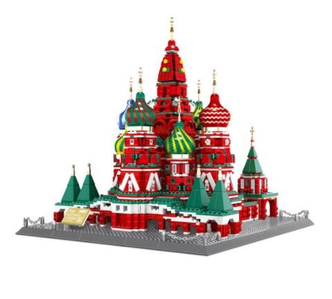 Wange 6213 Architect-Set St. Basilius Kathedrale Moskau 3213 Teile