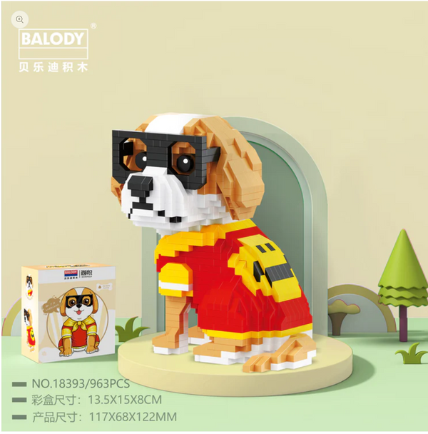 18393 Balody Labrador Nannoblock)