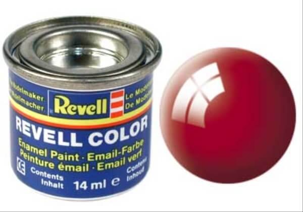 REVELL 32131 feuerrot, glänzend RAL 3000 14 ml-Dose
