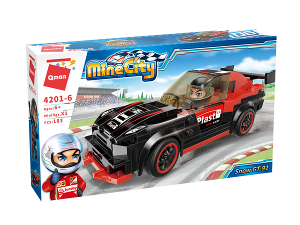 Qman 4201-6 Mine City Snow GT-91