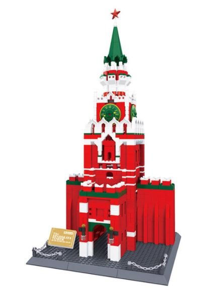 Wange 5219 Architect-Set The Spasski Tower Kremlin Moskau 1047 Teile