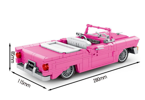 8404 Sembo Knall Pinkes US-Straßenkreuzer Cabrio