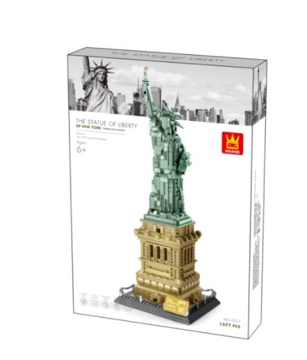 Wange 5227 Architect-Set The Statue of Liberty New York - Freihheitsstatue 1373 Teile