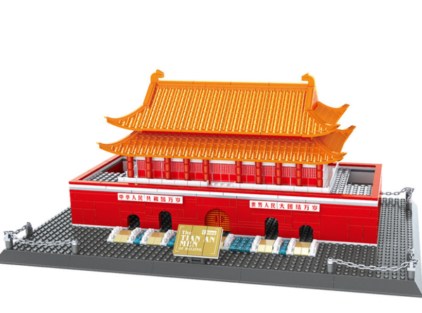 Wange 5218 Architect-Set Das Tor des himmlischen Friedens Peking - The Tiananenmen of Bejing 770 Teile