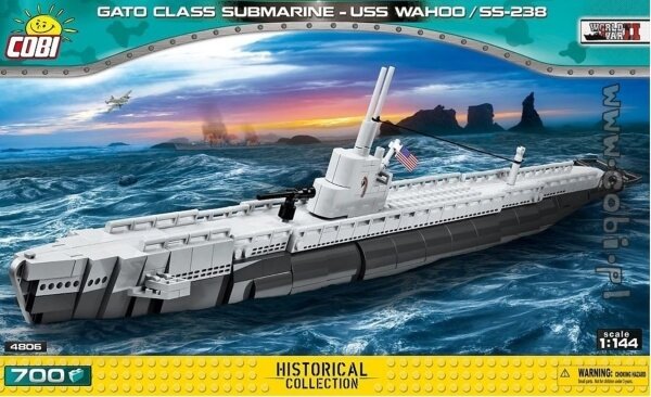 4806 COBI AMERICAN SUBMARINE USS WAHOO