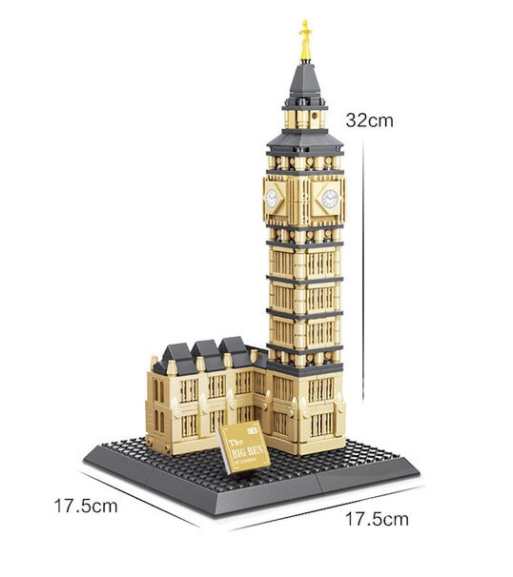Wange 4211 Architect-Set The Big Ben of London 910 Teile