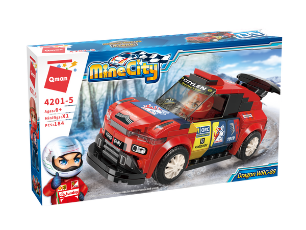 Qman 4201-5 Mine City Dragon WRC-88