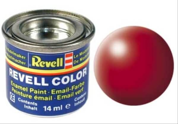 REVELL 32330 feuerrot, seidenmatt RAL 3000 14 ml-Dose