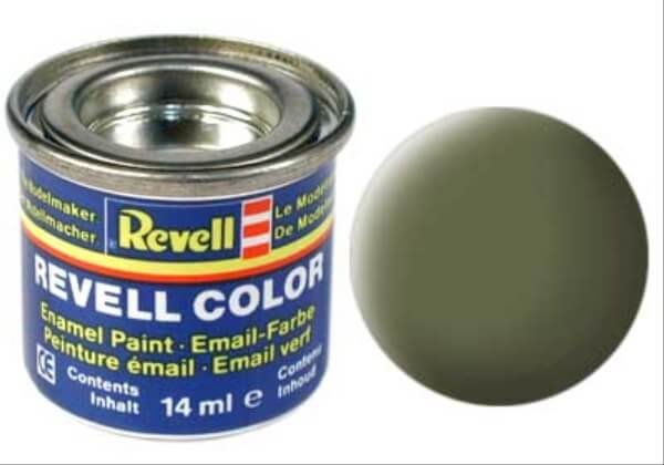 REVELL 32168 dunkelgrün, matt RAF 14 ml-Dose