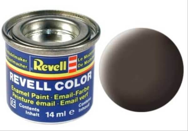 REVELL 32184 lederbraun, matt RAL 8027 14 ml-Dose